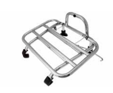 Luggage carrier RMS chromed front