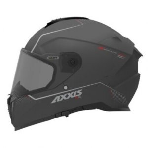 FULL FACE helmet AXXIS HAWK SV solid a2 matt titanium XS