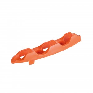 Brake hose guide POLISPORT lower Orange