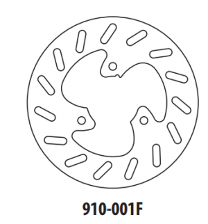 Brake disc GOLDFREN front 190 mm