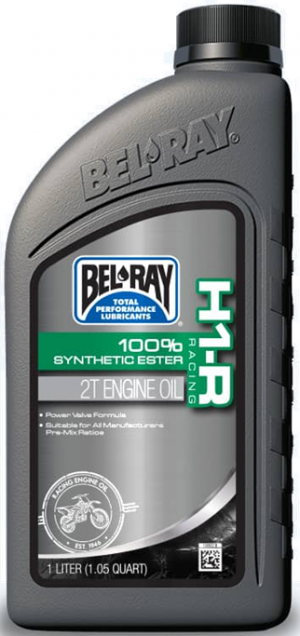 Engine oil Bel-Ray H1-R RACING 100% SYNTHETIC ESTER 2T 1 l