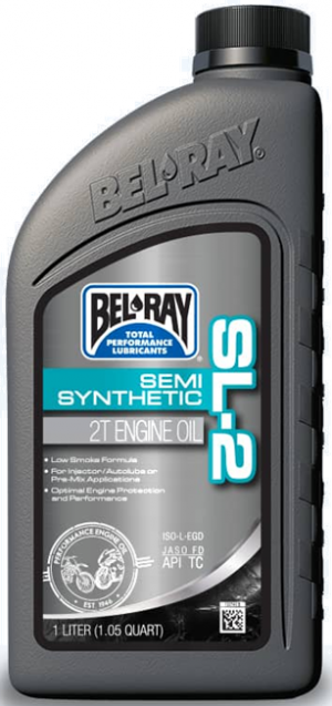 Engine oil Bel-Ray SL-2 SEMI SYNTHETIC 2T 1 l