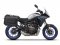 Complete set of 47L / 47L SHAD TERRA BLACK aluminum side cases, including mounting kit SHAD YAMAHA MT-07 Tracer / Tracer 700