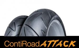 Tyre CONTINENTAL 160/60 ZR17 M/C (69W) TL /Conti Road Attack/