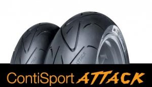 Tyre CONTINENTAL 130/70 ZR16 M/C (61W) TL /Conti Sport Attack/