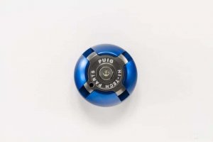 Plug oil cap PUIG blue M27x3