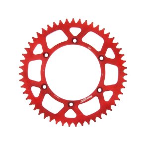 Rear ALU sprocket SUPERSPROX red 51T, 520