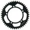 Rear ALU sprocket SUPERSPROX black 46T, 420