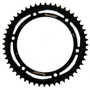 Rear sprocket SUPERSPROX black 52T, 428