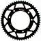 Rear sprocket SUPERSPROX black 54T, 428