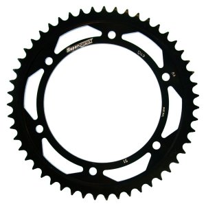 Rear sprocket SUPERSPROX black 51T, 428