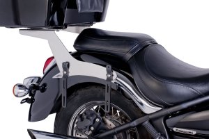 Rigid saddlebag supports CUSTOMACCES SL black
