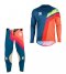 Set of MX pants and MX jersey YOKO VIILEE blue/orange; blue/orange/yellow 30 (S)