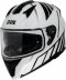 Full face helmet iXS iXS 217 2.0 white-black M