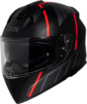 Full face helmet iXS iXS 217 2.0 black matt-red M