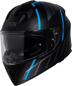 Full face helmet iXS iXS 217 2.0 black matt-turquoise 2XL