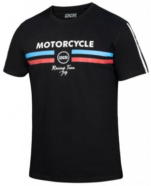 T-Shirt iXS MOTORCYCLE RACE-TEAM black-red-blue S
