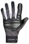 Classic womens gloves iXS EVO-AIR black-dark grey-white DXL