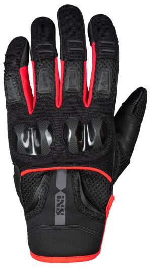 Tour gloves iXS MATADOR-AIR 2.0 red-black L
