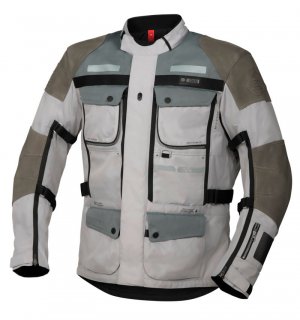 Tour jacket iXS LT MONTEVIDEO-AIR 2 light grey-dark grey 3XL