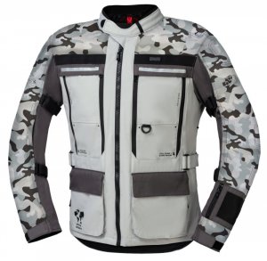 Tour jacket iXS MONTEVIDEO-AIR 3.0 camouflage-light grey 2XL