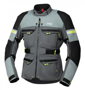 Tour jacket iXS ADVENTURE-GTX grey-silver-black 2XL