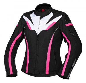 Tour women jacket iXS RS-1000-ST black-white-pink DL
