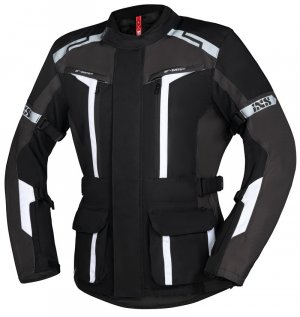 Tour jacket iXS EVANS-ST 2.0 black-grey-white M
