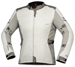 Tour women's jacket iXS LANE-ST+ tech white-black-light grey DS