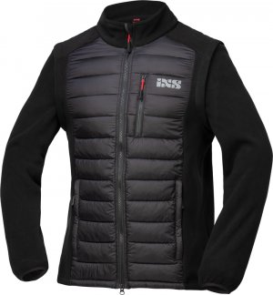 Team jacket zip-off iXS black XL