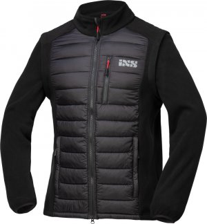 Team jacket zip-off iXS black 2XL