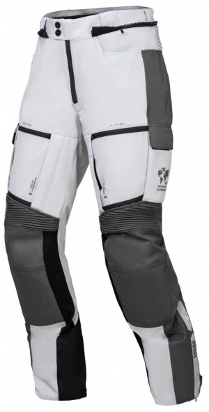 Tour pants iXS MONTEVIDEO-ST 3.0 light grey-dark grey-black 3XL
