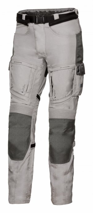 Tour pants iXS MONTEVIDEO-AIR 2.0 light grey-dark grey LL (L)