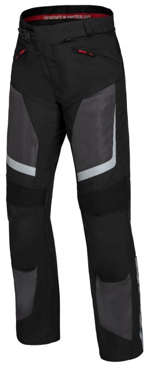 Tour pants iXS GERONA-AIR 1.0 black-grey-red KM (M)