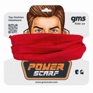 Tube scarf GMS SLEEVELES red