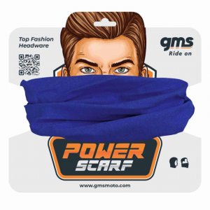 Tube scarf GMS SLEEVELES blue
