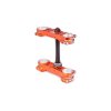 Triple clamp X-TRIG 40501001 ROCS PRO Orange 22-24mm
