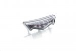 Brake rear light PUIG 6493W SMILE II (83 x 20 mm) clear lens with license light