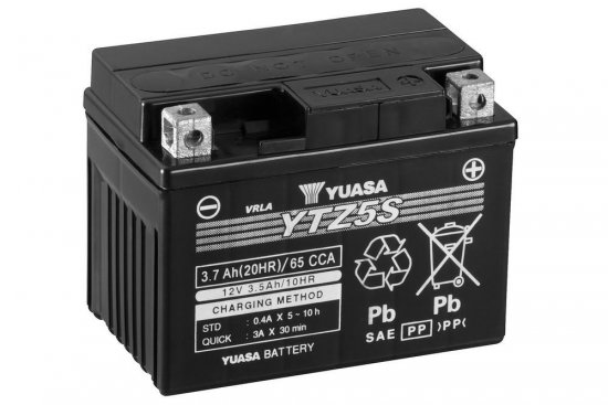 Maintenance free battery YUASA YTZ5S