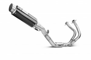 Full exhaust system 2x1 MIVV GPpro Carbon