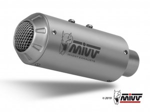 Full exhaust system 1x1 MIVV MK3 Stainless Steel