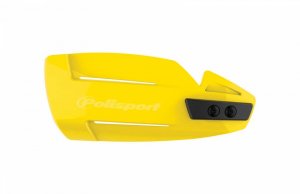 Handguard POLISPORT 8307800004 HAMMER with universal plastic mounting kit Yellow
