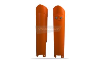 Fork guards POLISPORT (pair) orange KTM