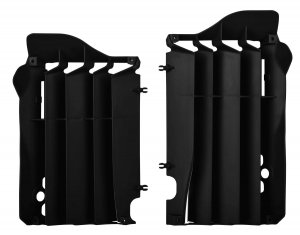 Radiator louvers POLISPORT black