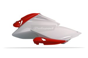 Side panels POLISPORT (pair) red CR 04/white