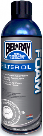 Filter oil Bel-Ray FOAM FILTER OIL (400ml Spray)