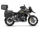 Complete set of black aluminum cases SHAD TERRA, 48L topcase + 36L / 47L side cases, including mounting kit and plate SHAD R 1200 GS Adventure/ R 1250 GS Adventure