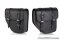 Leather saddlebag CUSTOMACCES IBIZA black pair