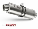 Full exhaust system 1x1 STORM B.035.LXS GP Stainless Steel