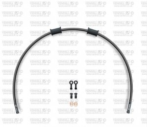 Rear brake hose kit Venhill APR-10001RB-BK POWERHOSEPLUS (1 hose in kit) Black hoses, black fittings